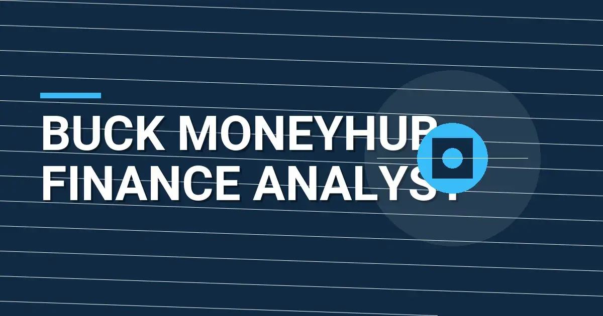Buck MoneyHub Finance Analyst