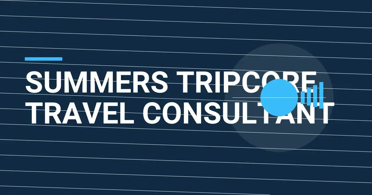 Summers TripCore Travel Consultant