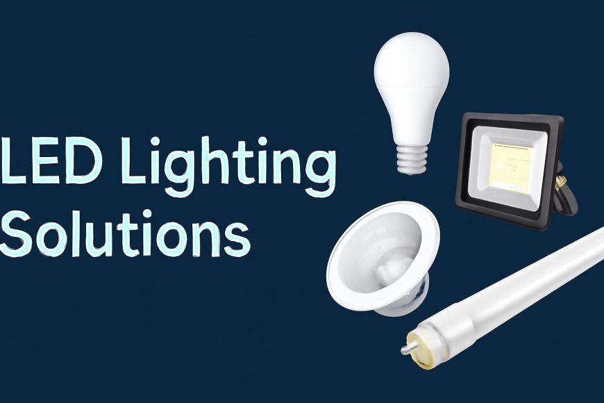 LED Lighting Solutions: Revolutionizing the Way We Light Our Spaces