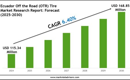 Ecuador Off the Road (OTR) Tire Market Size & Share 2030 Key Trends & Projections