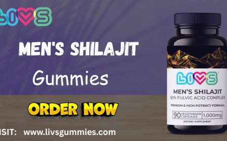 Top Benefits of Shilajit Gummies for Men | Daily Power from LIVS Gummies