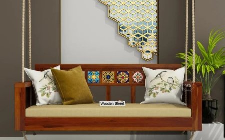 Swing Into Comfort: Stylish Swing Chairs and Wooden Jhoolas for Every Home