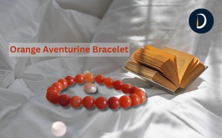Orange Aventurine Bracelet For Emotional Healing