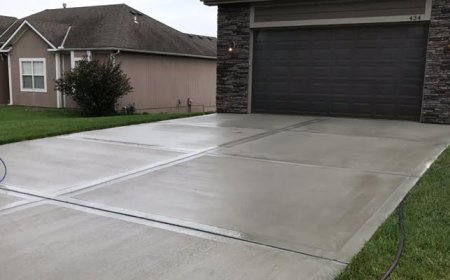 Concrete Driveway Installation League City, TX