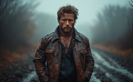 Timeless Appeal of Distressed Leather Jacket Men