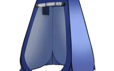 Get Refreshing Showers in the Wild with Our Portable Shower Tent and Pump, Designed for Campers