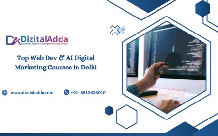 Top Web Dev & AI Digital Marketing Courses in Delhi