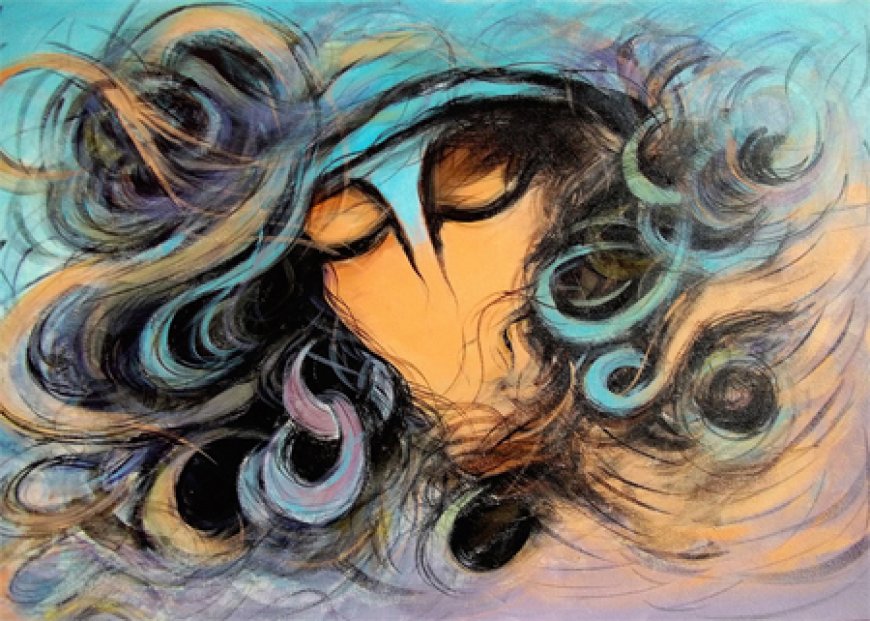 Divine Abstractions: Exploring the Symbolic Depth of Abstract Paintings of Lord Shiva