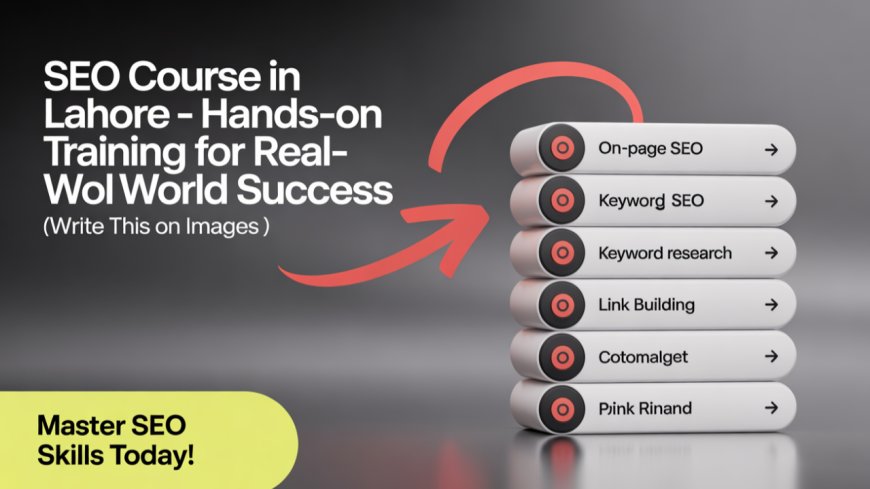 Hands-On Training for Real-World Success–SEO Course in Lahore